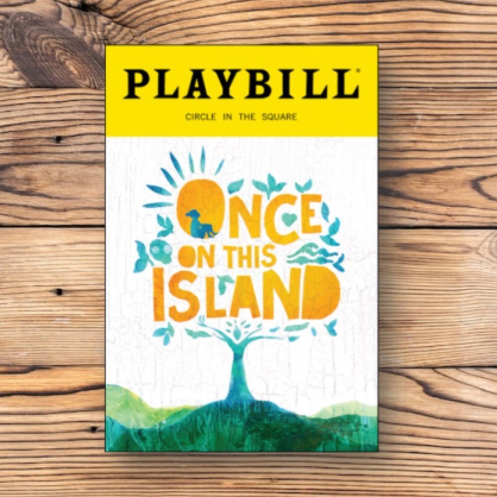 Once On This Island Playbill Broadway Musical Refrigerator‎ Fridge Locker Magnet